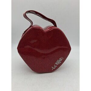 Lil Bratz Lips Lip Shaped Carrying Case 2004 Doll Case Glam Red